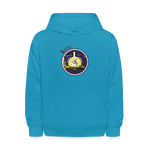 Warrior (Male) - Kids' Hoodie - turquoise
