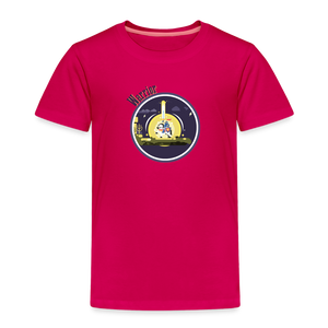 Warrior (Male) - Toddler Premium T-Shirt - dark pink