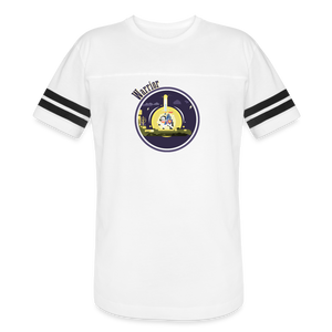 Warrior (Male) - Vintage Sport T-Shirt - white/black