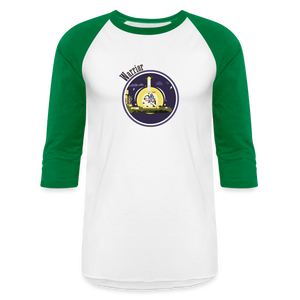 Warrior (Male) - Baseball T-Shirt - white/kelly green