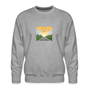 YHWH or the Highway - Men’s Premium Sweatshirt - heather grey