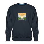YHWH or the Highway - Men’s Premium Sweatshirt - navy