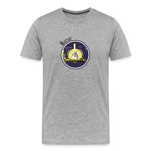 Warrior (Male) - Men’s Premium Organic T-Shirt - heather gray