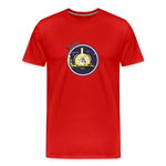 Warrior (Male) - Men’s Premium Organic T-Shirt - red