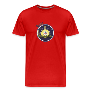 Warrior (Male) - Men’s Premium Organic T-Shirt - red