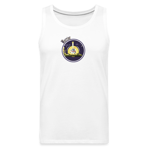 Warrior (Male) - Men’s Premium Tank - white