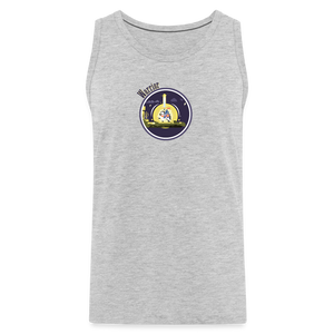 Warrior (Male) - Men’s Premium Tank - heather gray