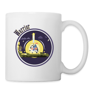 Warrior (Male) - White Coffee/Tea Mug - white