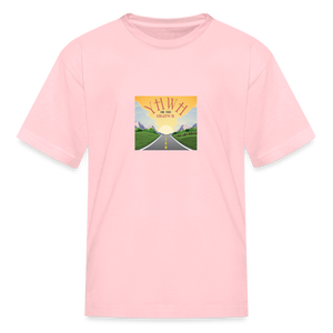 YHWH or the Highway - Kids' T-Shirt - pink