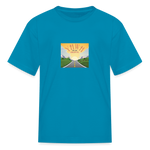 YHWH or the Highway - Kids' T-Shirt - turquoise