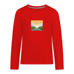 YHWH or the Highway - Kids' Premium Long Sleeve T-Shirt - red