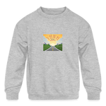 YHWH or the Highway - Kids' Crewneck Sweatshirt - heather gray