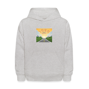 YHWH or the Highway - Kids' Hoodie - heather gray