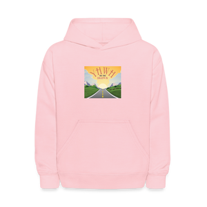 YHWH or the Highway - Kids' Hoodie - pink