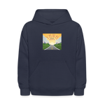 YHWH or the Highway - Kids' Hoodie - navy