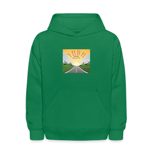 YHWH or the Highway - Kids' Hoodie - kelly green