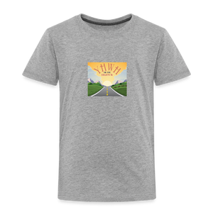 YHWH or the Highway - Toddler Premium T-Shirt - heather gray