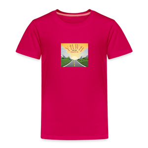 YHWH or the Highway - Toddler Premium T-Shirt - dark pink
