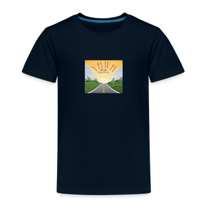 YHWH or the Highway - Toddler Premium T-Shirt - deep navy