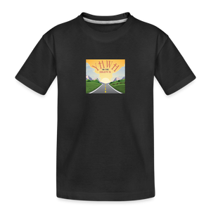YHWH or the Highway - Toddler Premium Organic T-Shirt - black