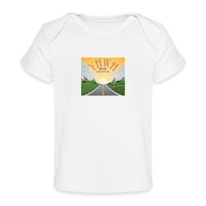 YHWH or the Highway - Organic Baby T-Shirt - white