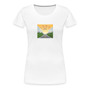 YHWH or the Highway - Women’s Premium T-Shirt - white