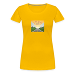 YHWH or the Highway - Women’s Premium T-Shirt - sun yellow