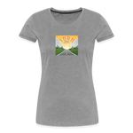 YHWH or the Highway - Women’s Premium Organic T-Shirt - heather gray