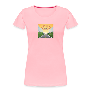 YHWH or the Highway - Women’s Premium Organic T-Shirt - pink