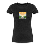 YHWH or the Highway - Women’s Premium Organic T-Shirt - charcoal grey