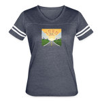 YHWH or the Highway - Women’s Vintage Sport T-Shirt - vintage navy/white
