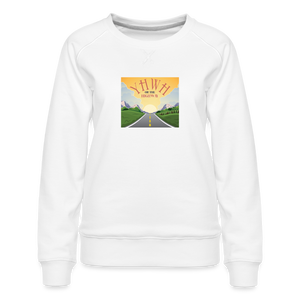 YHWH or the Highway - Women’s Premium Sweatshirt - white