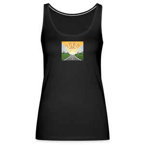 YHWH or the Highway - Women’s Premium Tank Top - black