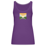 YHWH or the Highway - Women’s Premium Tank Top - purple
