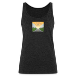 YHWH or the Highway - Women’s Premium Tank Top - charcoal grey