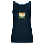 YHWH or the Highway - Women’s Premium Tank Top - deep navy