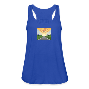 YHWH or the Highway - Women's Flowy Tank Top - royal blue