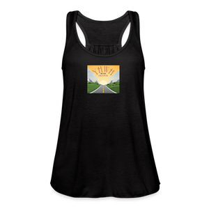YHWH or the Highway - Women's Flowy Tank Top - black