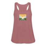 YHWH or the Highway - Women's Flowy Tank Top - mauve