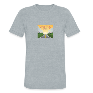 YHWH or the Highway - Unisex Tri-Blend T-Shirt - heather grey