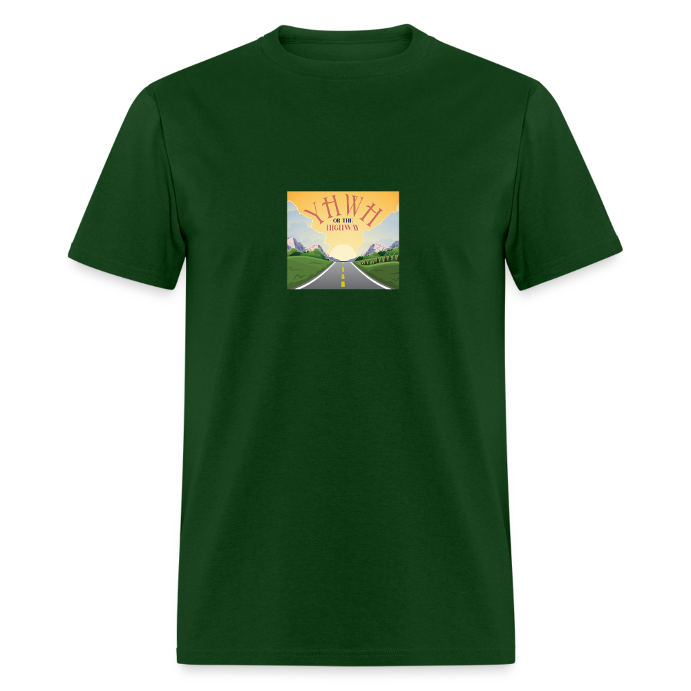 YHWH or the Highway - Unisex Classic T-Shirt - forest green