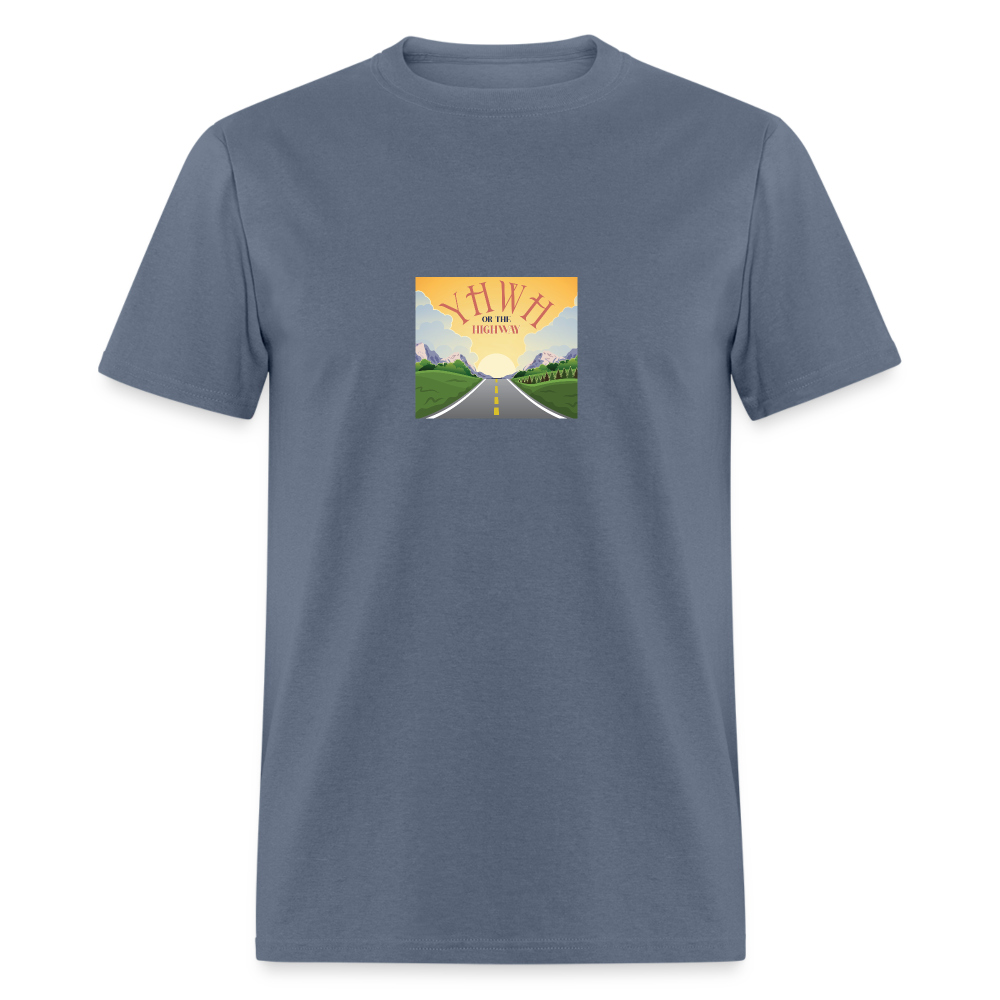 YHWH or the Highway - Unisex Classic T-Shirt - denim