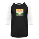 YHWH or the Highway - Baseball T-Shirt - black/white