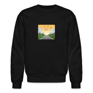 YHWH or the Highway - Crewneck Sweatshirt - black