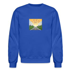 YHWH or the Highway - Crewneck Sweatshirt - royal blue