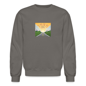 YHWH or the Highway - Crewneck Sweatshirt - asphalt gray