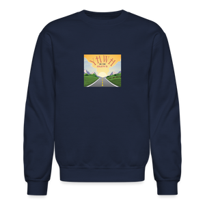 YHWH or the Highway - Crewneck Sweatshirt - navy