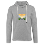 YHWH or the Highway - Unisex Lightweight Terry Hoodie - heather gray
