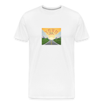 YHWH or the Highway - Men’s Premium Organic T-Shirt - white