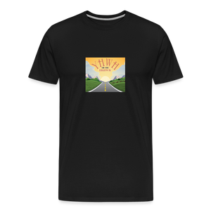 YHWH or the Highway - Men’s Premium Organic T-Shirt - black